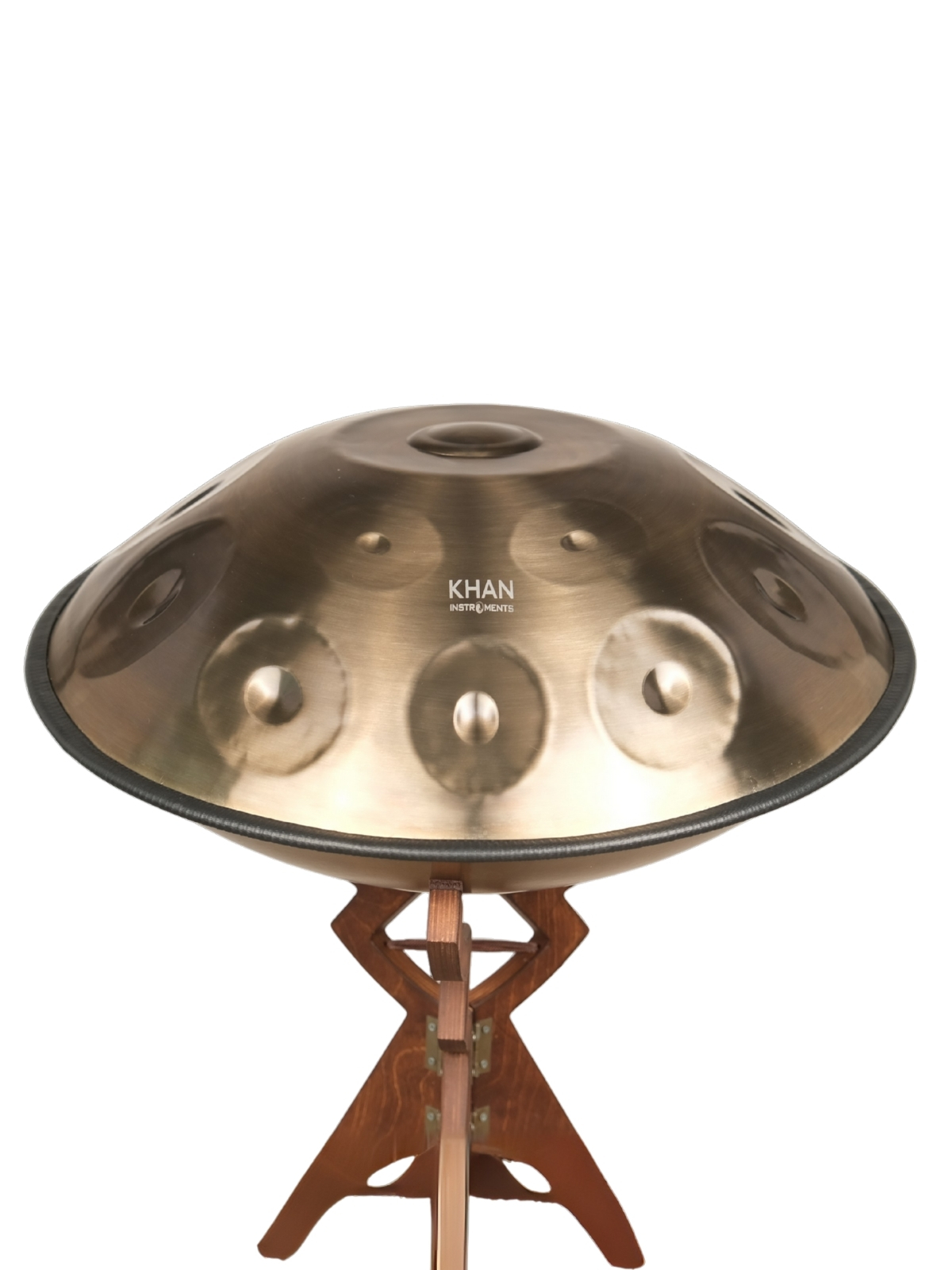 Mutant | 12 Nota Handpan – Re Minör | El Yapımı Çelik-Titanyum Enstrüman